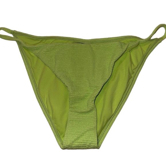 NWT Topshop Neon Green Bikini Bottoms Size 10 - Picture 2 of 10